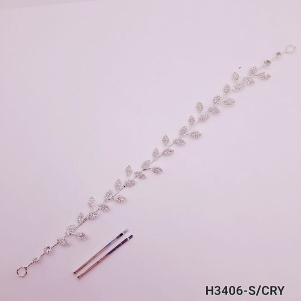 Tocado Diadema Para Pelo de Strass Flexible - H3406