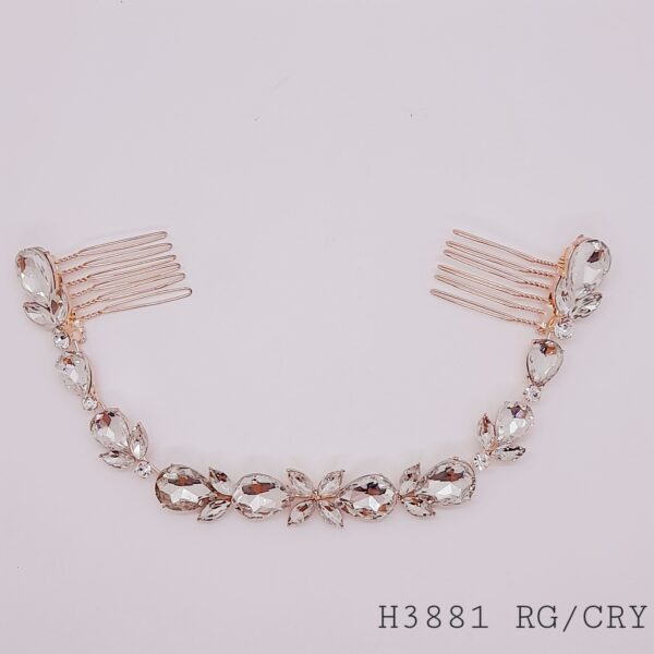 Tocado de Strass Flexible Para Recogidos - H3881