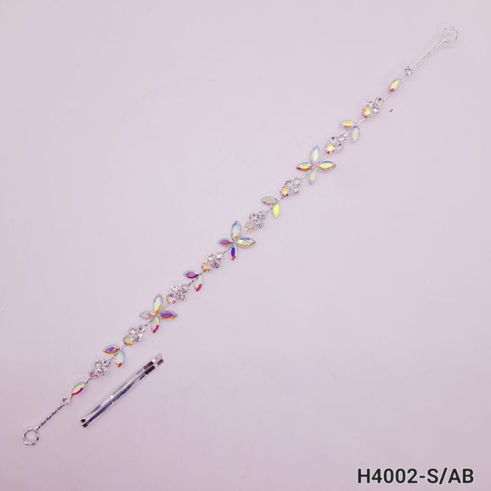Tocado Diadema Para Pelo de Strass Flexible - H4002