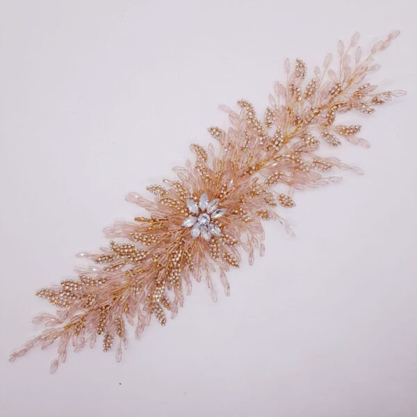 Tocado Diadema Para Pelo de Cristal Flexible - HS01
