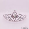 Tiara Clasica de Strass / T-1733