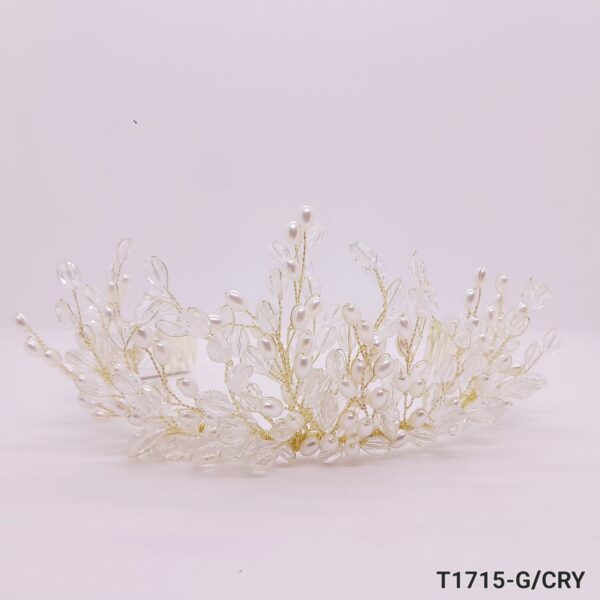 Tiara de Cristales con Movimiento / T-1715