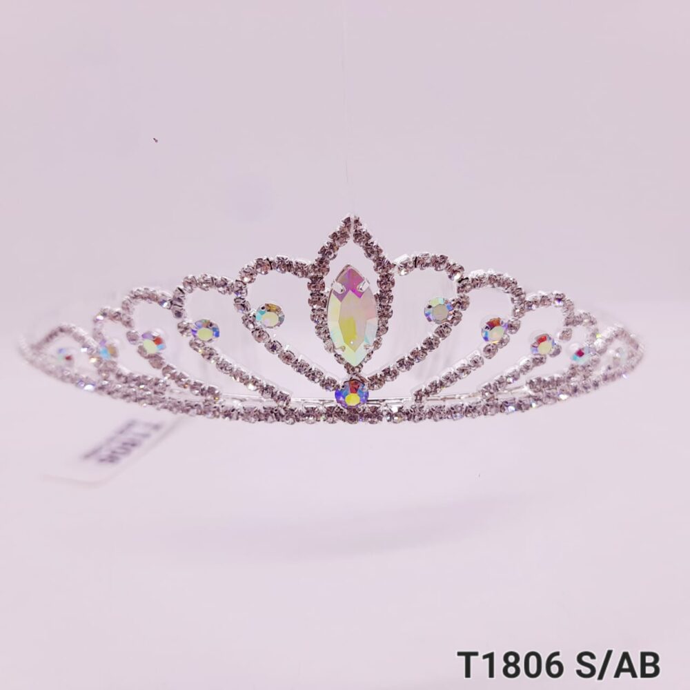 Tiara Clasica de Strass / T-1806
