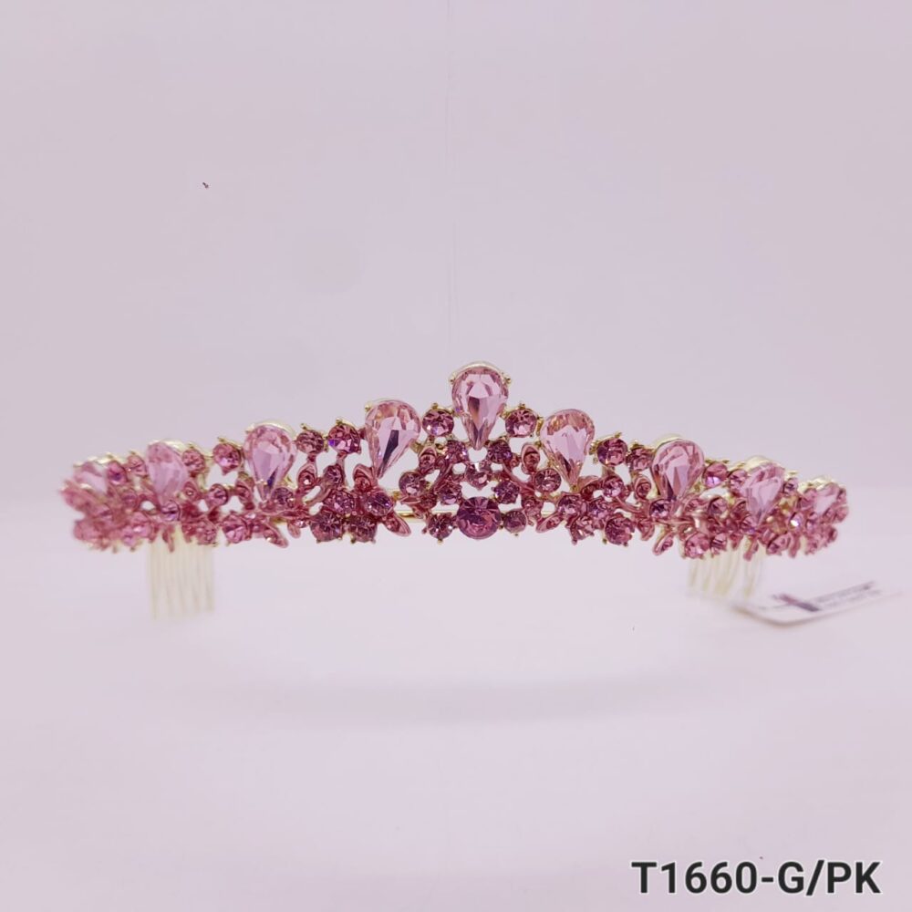 Tiara de Strass / T-1660 - Image 4