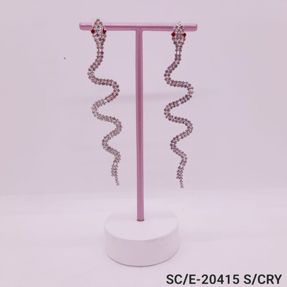 Aro de Strass Clásico tipo Serpiente / E-20415