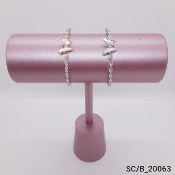 Pulsera Esclava con Strass / B-20063