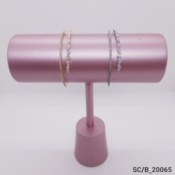 Pulsera Esclava con Strass / B-20065