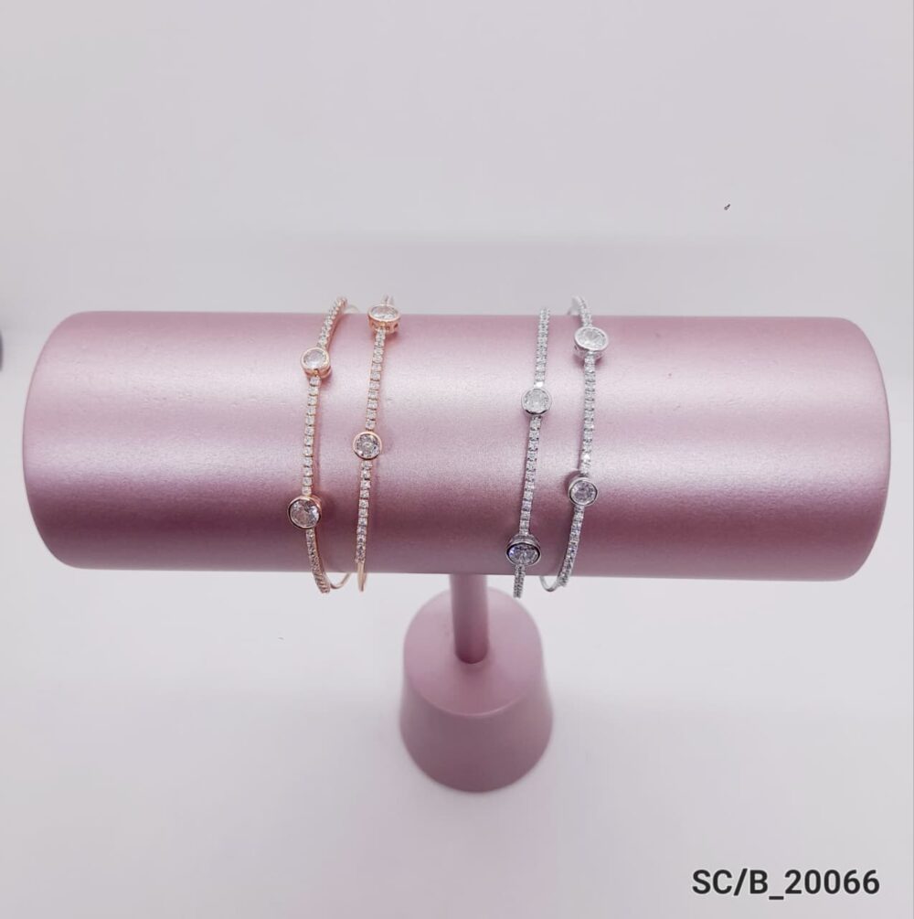Pulsera Esclava con Strass / B-20066