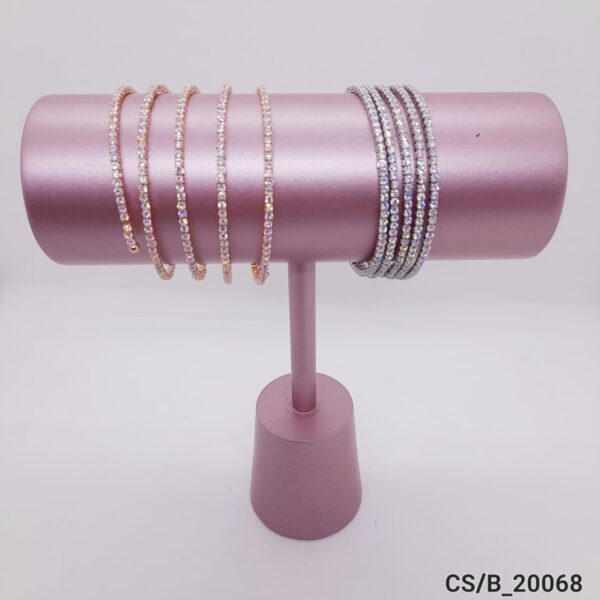 Pulsera Esclava con Strass / B-20068