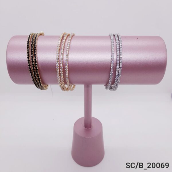 Pulsera Esclava con Strass / B-20069