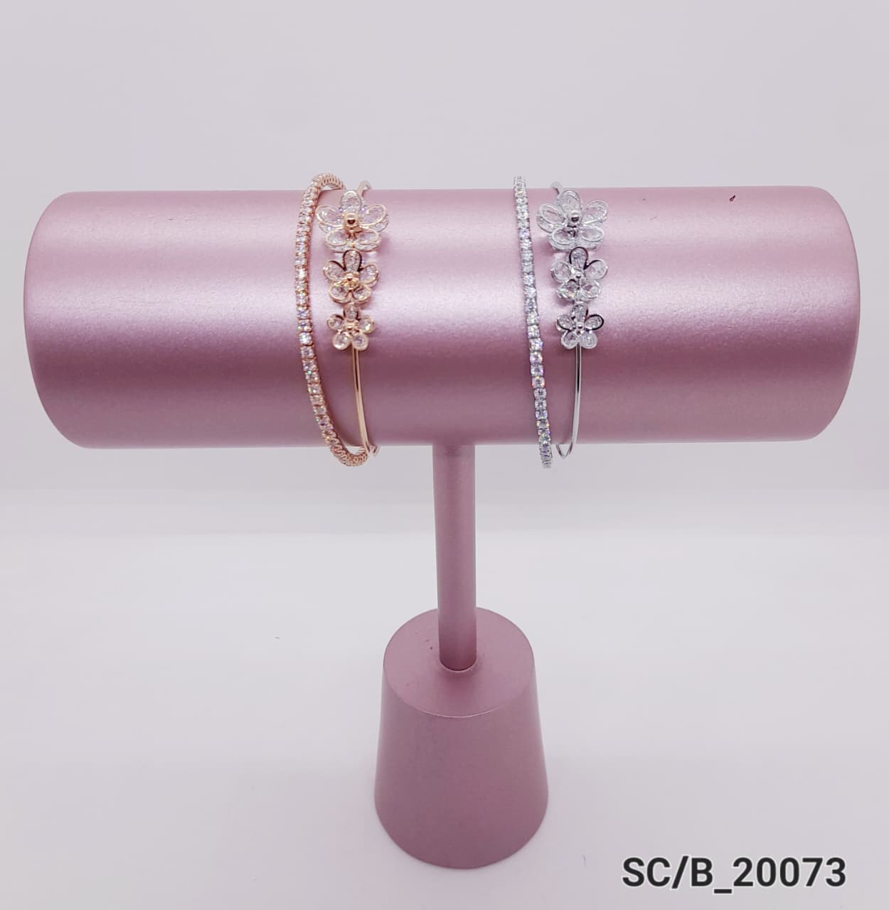 Pulsera Esclava con Strass / B-20073