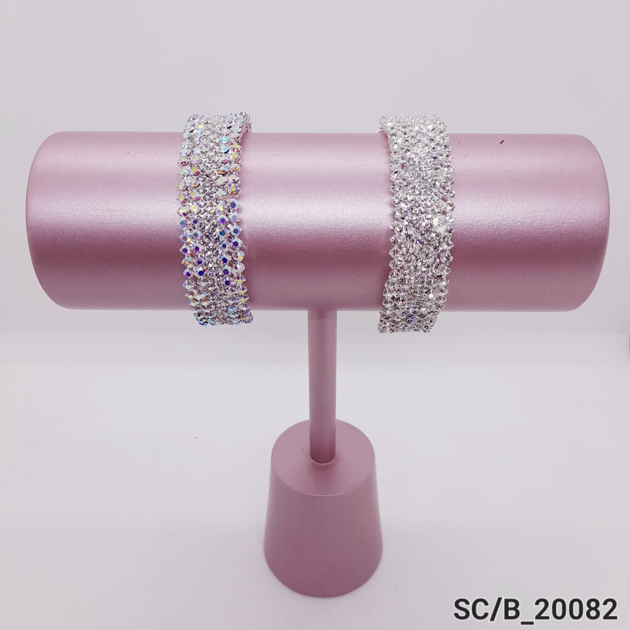Pulsera Esclava con Strass / B-20082