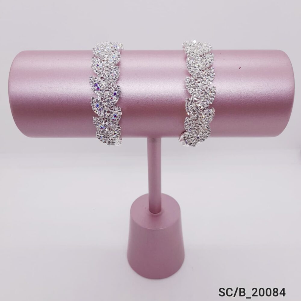 Pulsera Esclava con Strass / B-20084