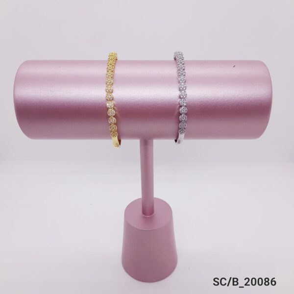 Pulsera Esclava con Strass / B-20086