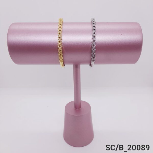 Pulsera Esclava con Strass / B-20089