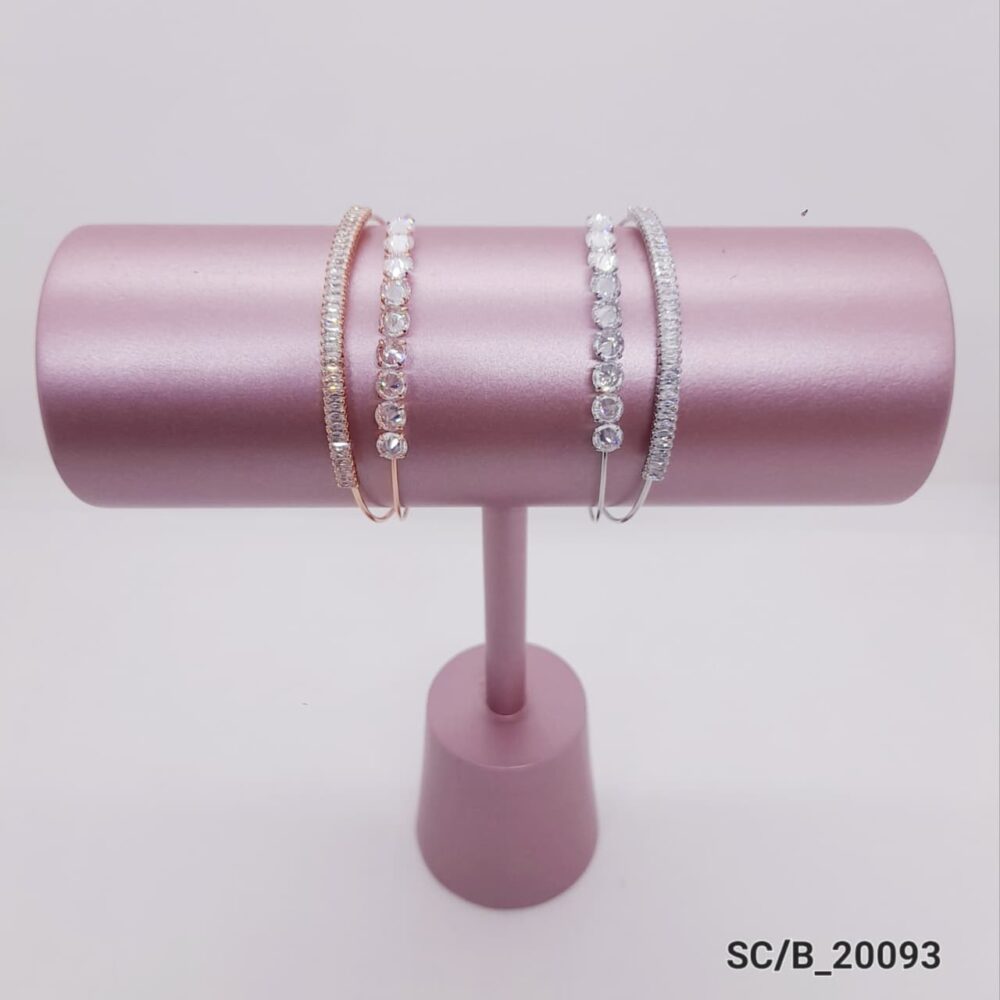 Pulsera Esclava con Strass / B-20093