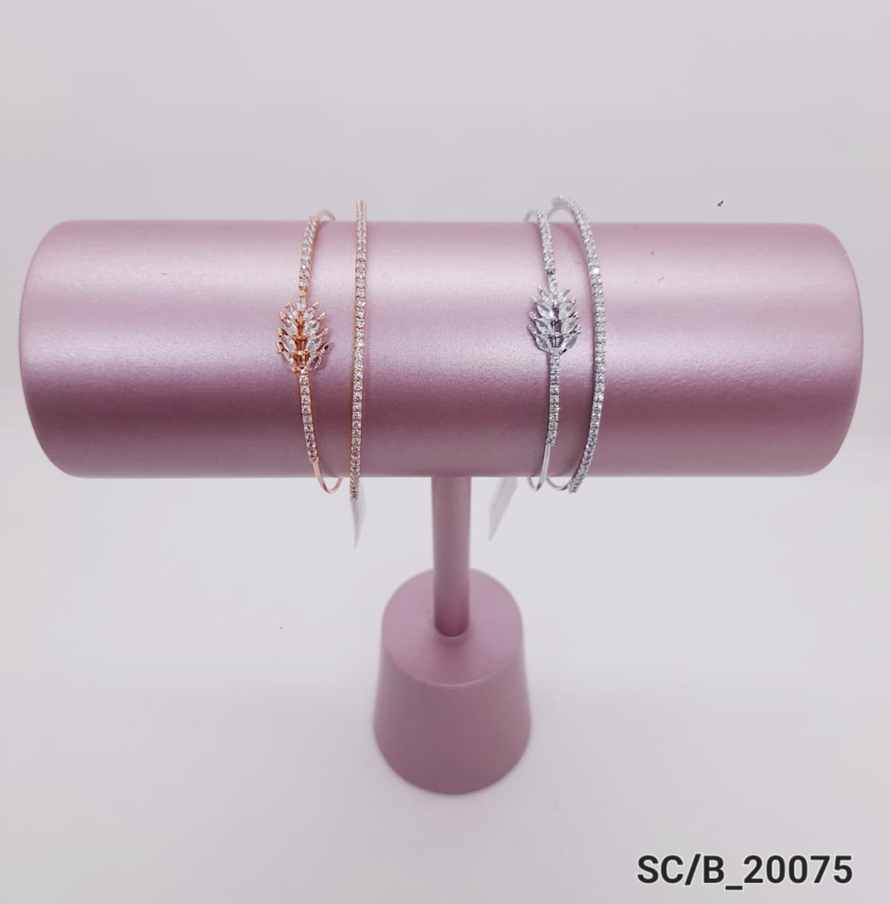 Pulsera Esclava con Strass / B-20095