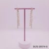 Aros de Cristal tipo Cubic con Movimiento / E-20574