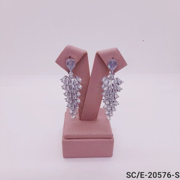 Aros de Cristal Cubic / E-20576