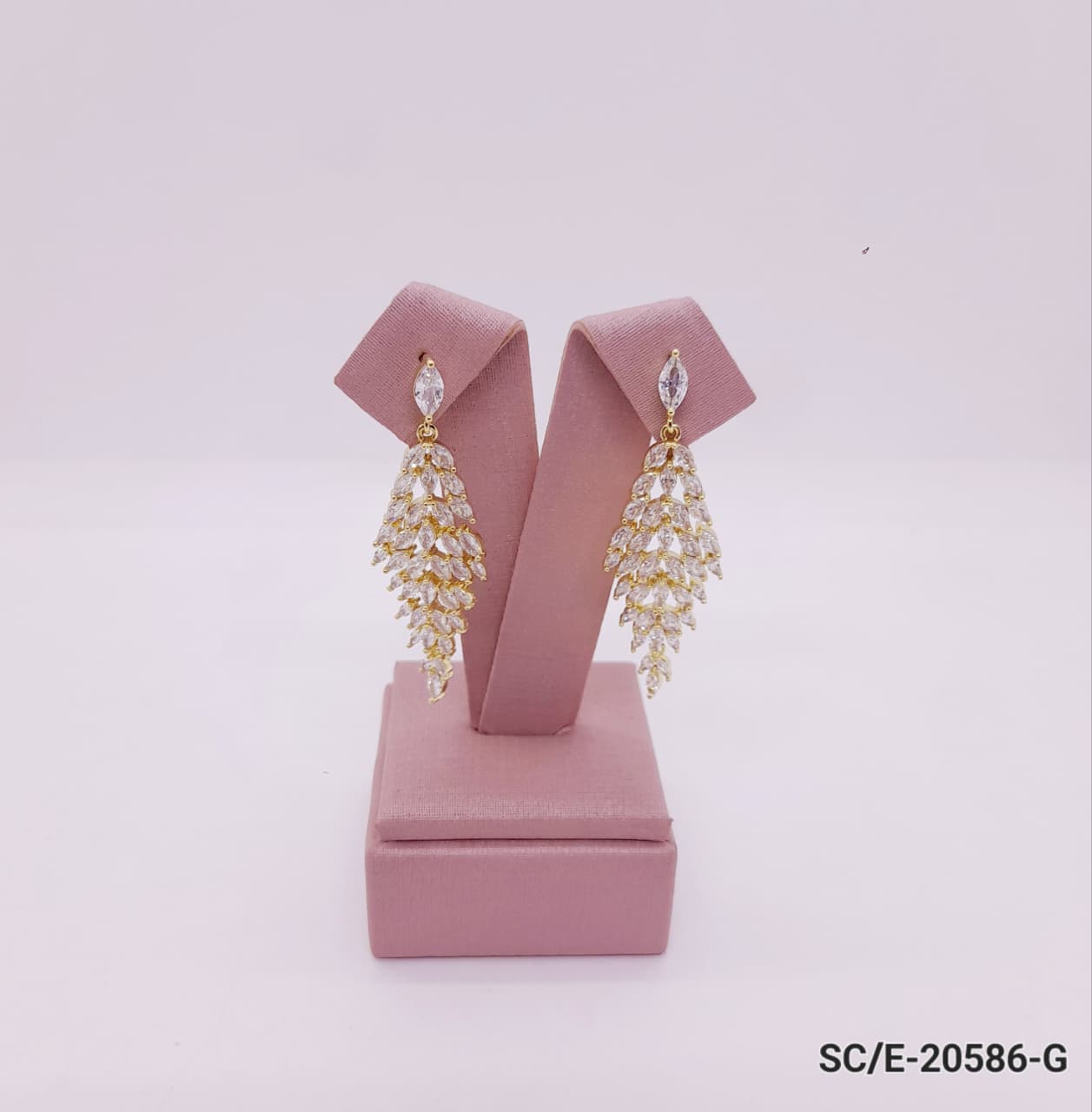 Aros de Cristal Cubic / E-20586