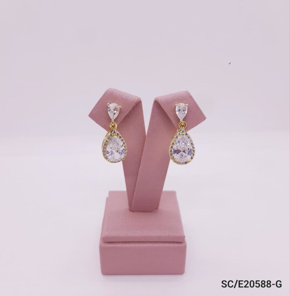Aros de Cristal Cubic / E-20588