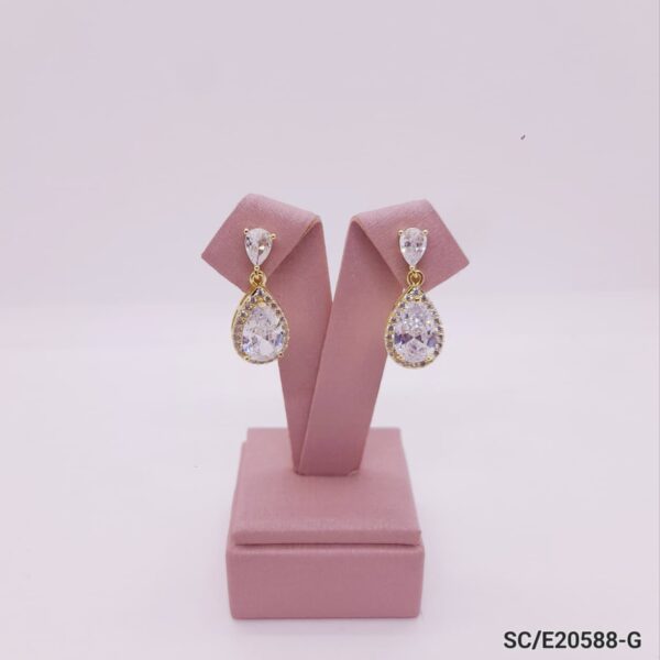Aros de Cristal Cubic / E-20588