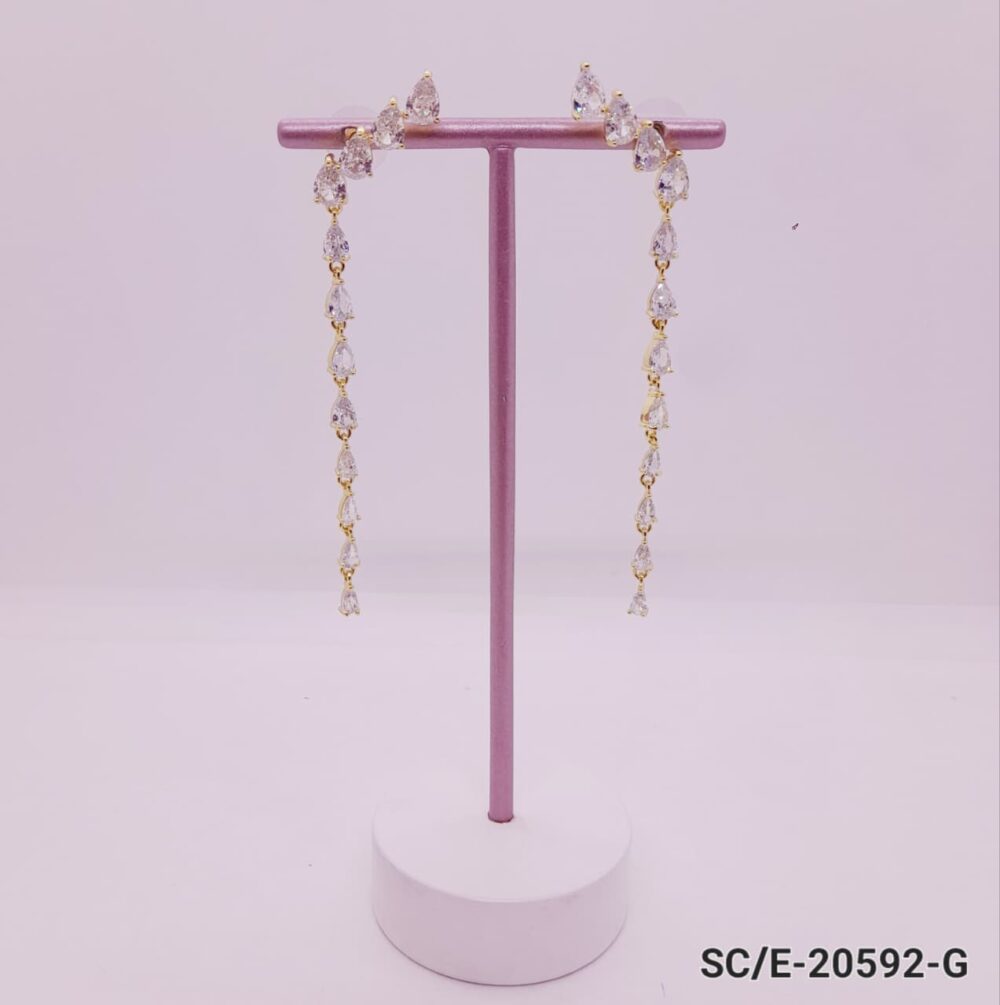 Aros de Cristal Cubic / E-20592