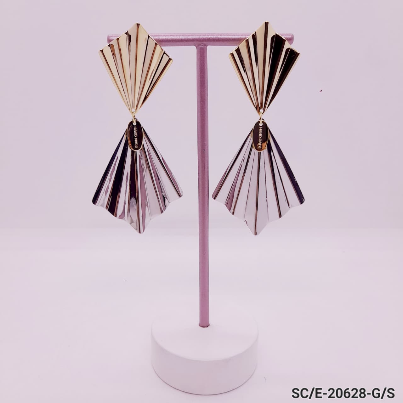 Aros Metálicos Pulidos Combinados / E-20628