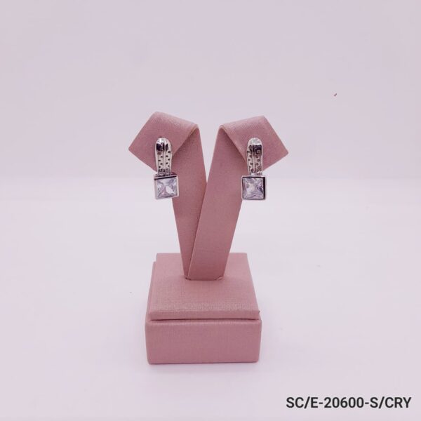 Aros de Cristal Cubic / E-20600