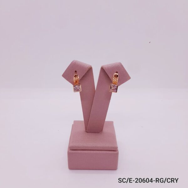 Aros de Cristal Cubic / E-20604