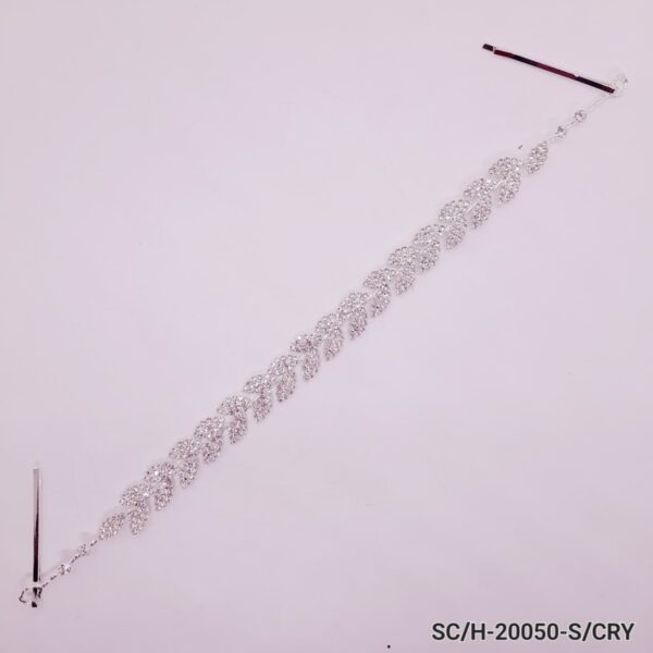 Tocado Diadema Para Pelo de Strass Flexible - H-20050