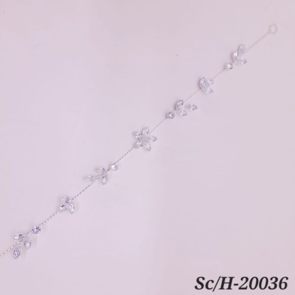 Tocado Diadema Para Pelo de Strass Flexible - H-20036