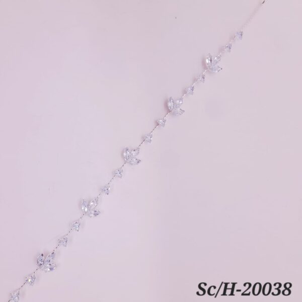 Tocado Diadema Para Pelo de Strass Flexible - H-20038