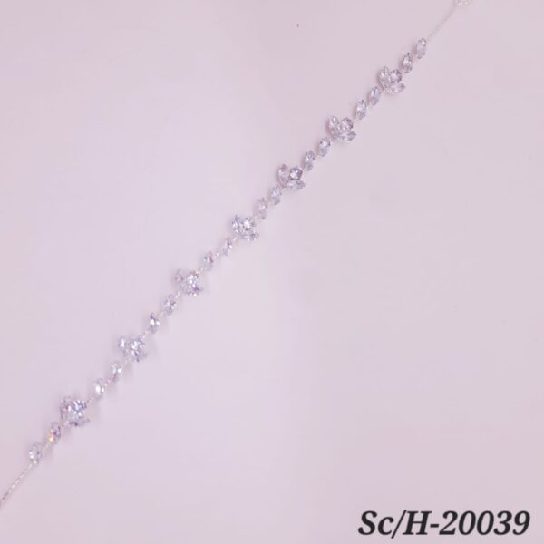 Tocado Diadema Para Pelo de Strass Flexible - H-20039