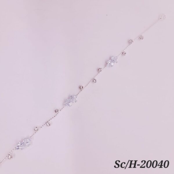 Tocado Diadema Para Pelo de Strass Flexible - H-20040