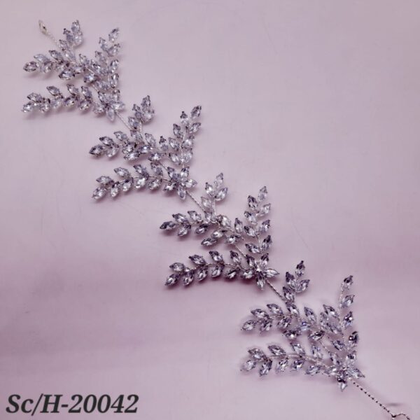 Tocado Diadema Para Pelo de Strass Flexible - H-20042