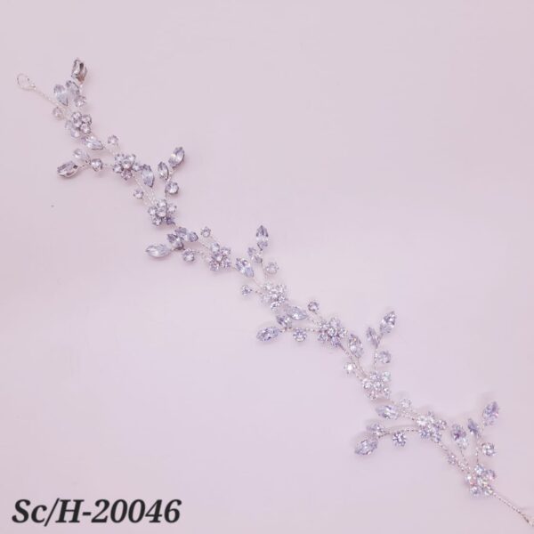 Tocado Diadema Para Pelo de Strass Flexible - H-20046