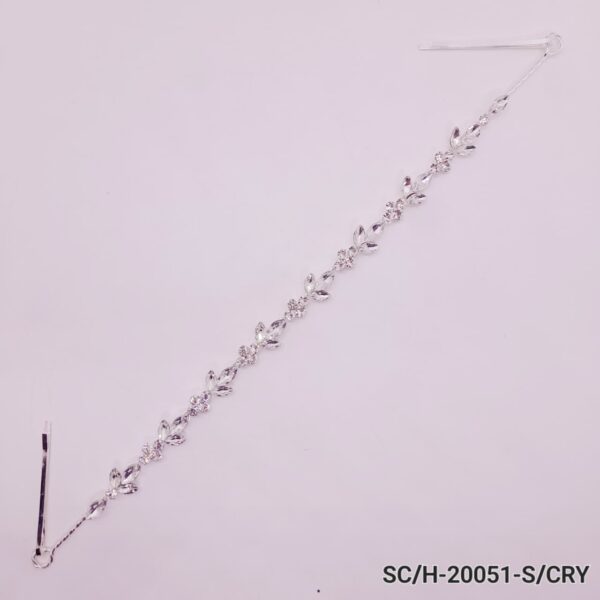 Tocado Diadema Para Pelo de Strass Flexible - H-20051