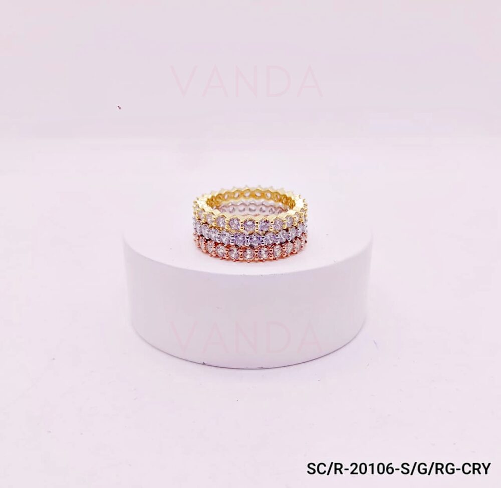 Anillo de Strass "Sin Fin" - R-20106