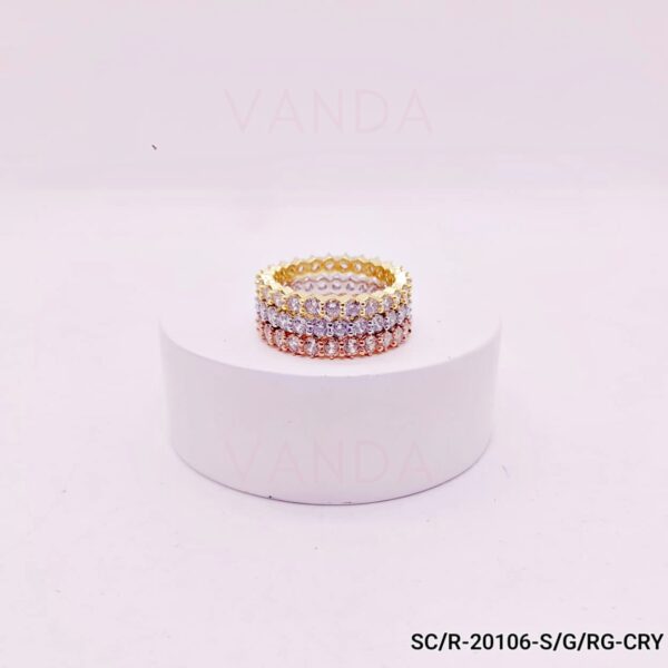 Anillo de Strass "Sin Fin" - R-20106