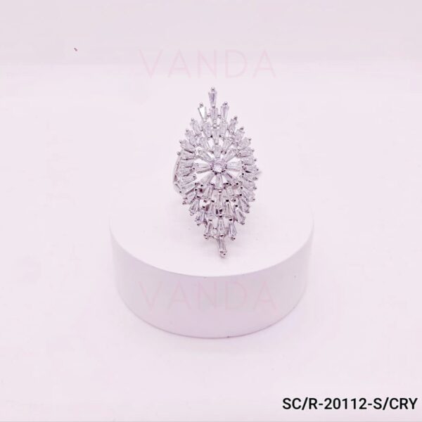 Anillo de Strass Microengarzado / R-20112