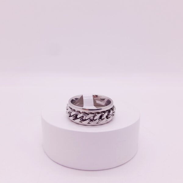 Anillo Rotativo Antistress de Acero Quirúrgico / RS-1017