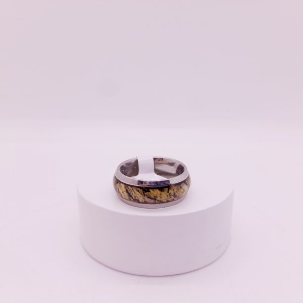 Anillo tipo Nacarado de Acero Quirúrgico / RS-1021