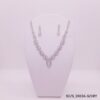 Set Collar con Aros de Strass / S-20036