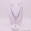 Set Collar con Aros, Pulsera y Anillo de Strass / S-20039