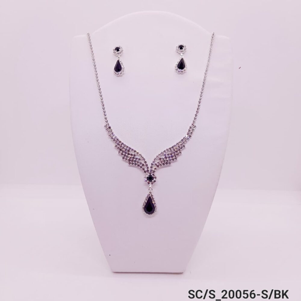 Set Collar con Aros de Strass / S-20056 - Image 3