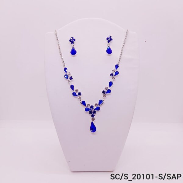 Set Collar con Aros de Strass / S-20101