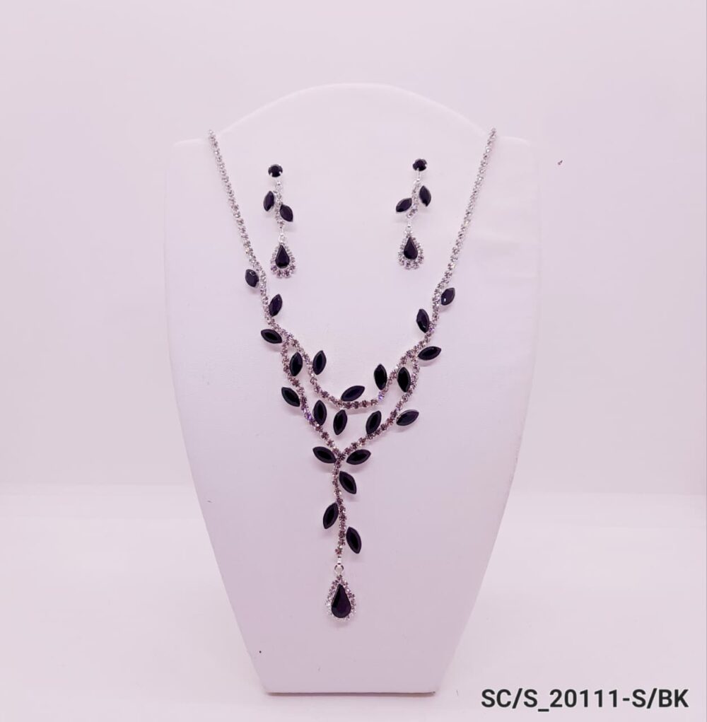 Set Collar con Aros de Strass / S-20111 - Image 4