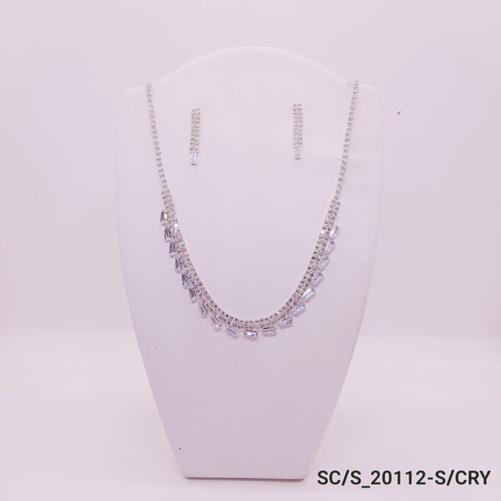 Set Collar con Aros de Strass / S-20112 - Image 4