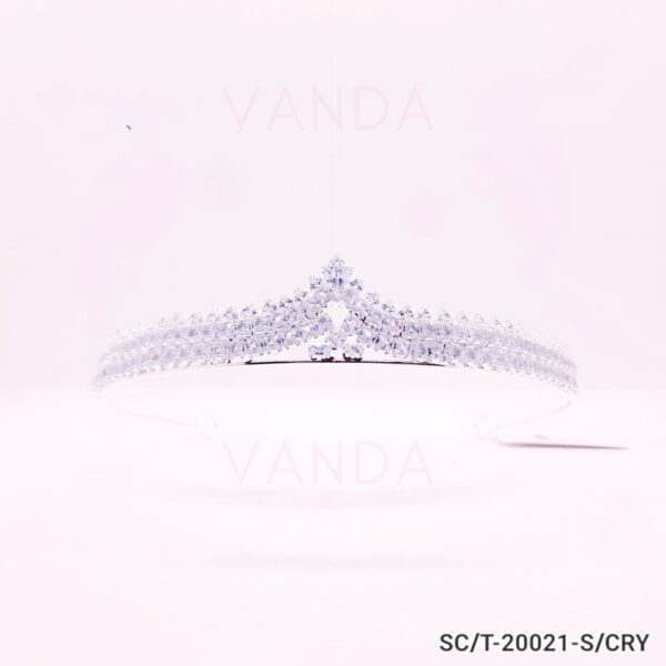 Tiara de Cubic Zirconia / T-021